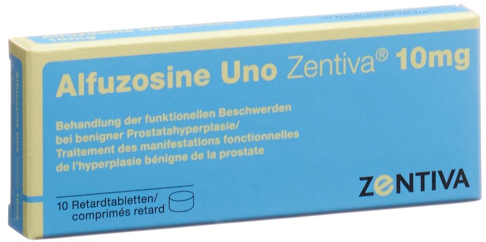 ALFUZOSINE Uno Zentiva cpr ret 10 mg 10 pce