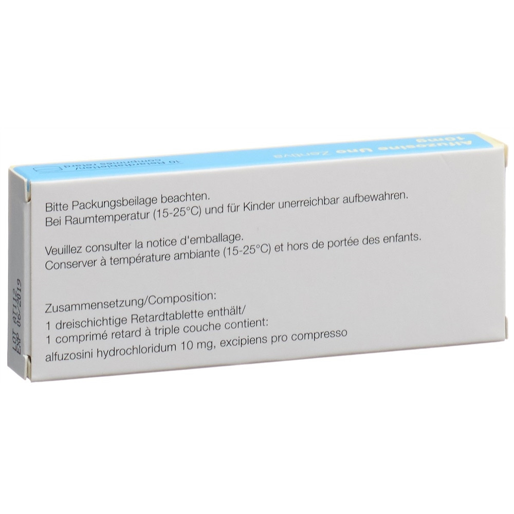 ALFUZOSINE Uno Zentiva cpr ret 10 mg 10 pce