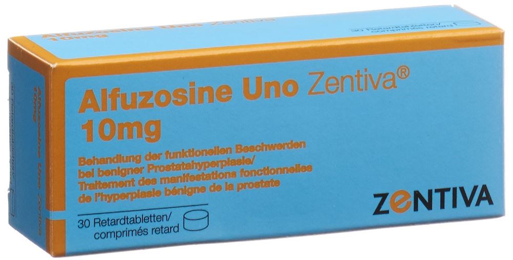 Alfuzosine Uno Zentiva 10 mg, Retardtabletten