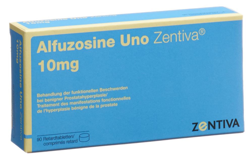 ALFUZOSINE Uno Zentiva cpr ret 10 mg 90 pce