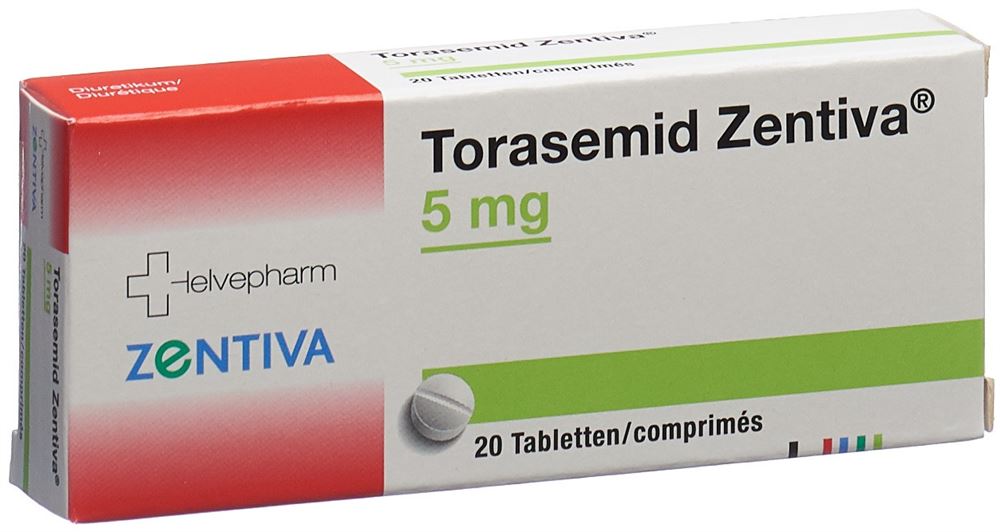 TORASEMID Zentiva cpr 5 mg 20 pce