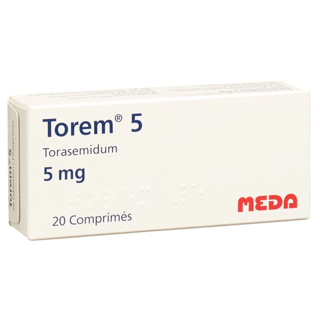 Torasemid Zentiva 5 mg, Tabletten