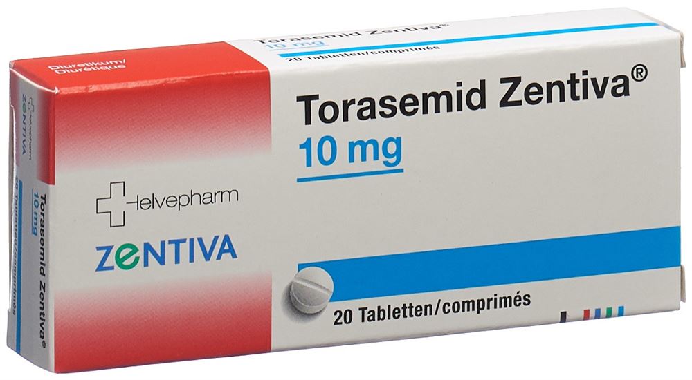 TORASEMID Zentiva cpr 10 mg 20 pce
