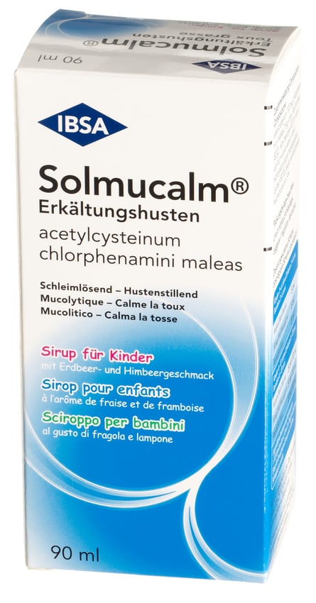 Solmucalm tosse grassa, sciroppo per bambini