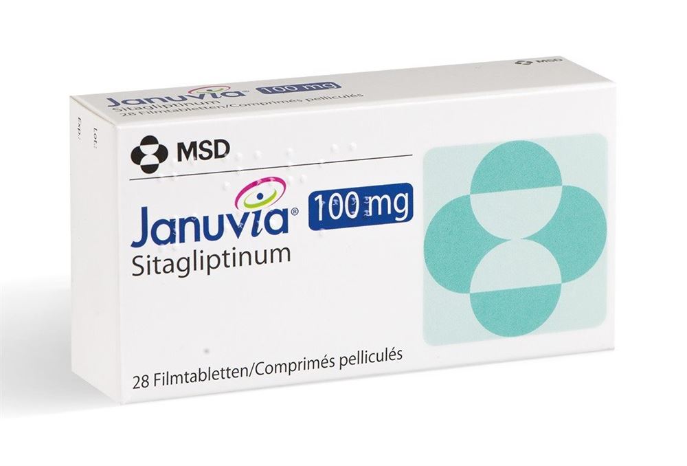 Januvia 100 mg, Filmtabletten