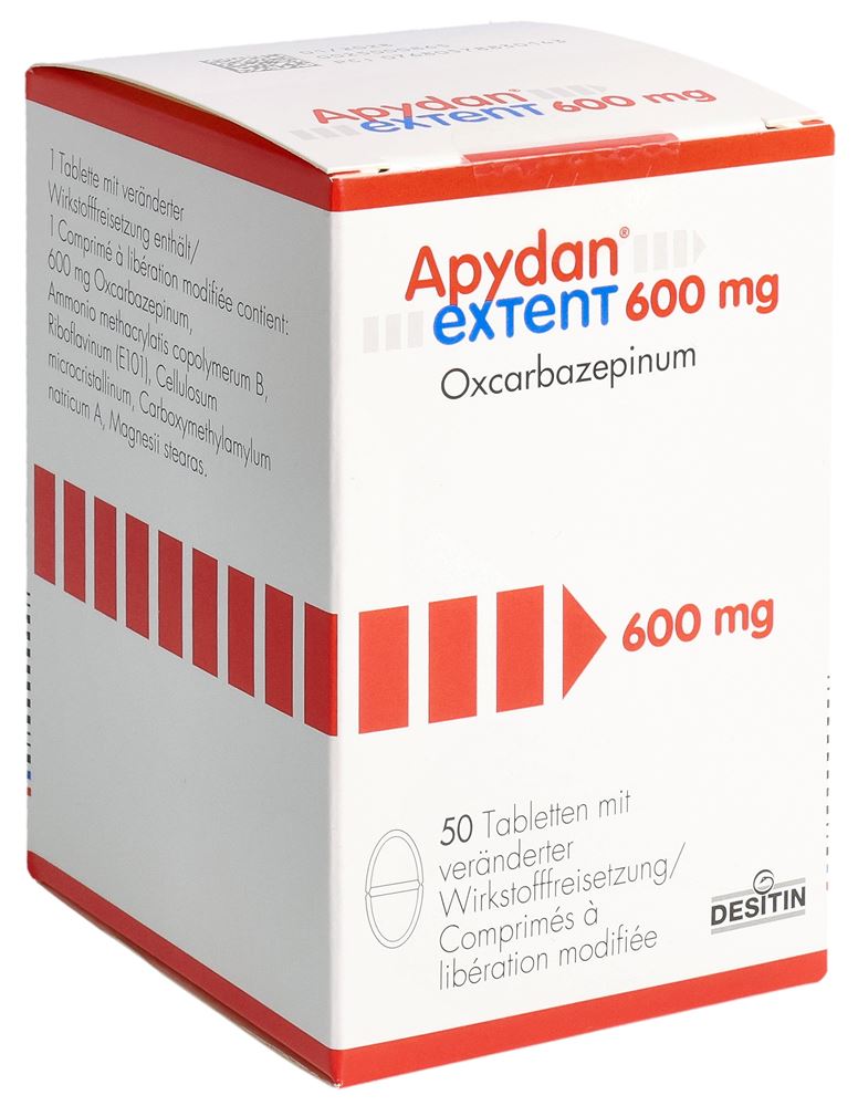 APYDAN extent cpr 600 mg bte 50 pce
