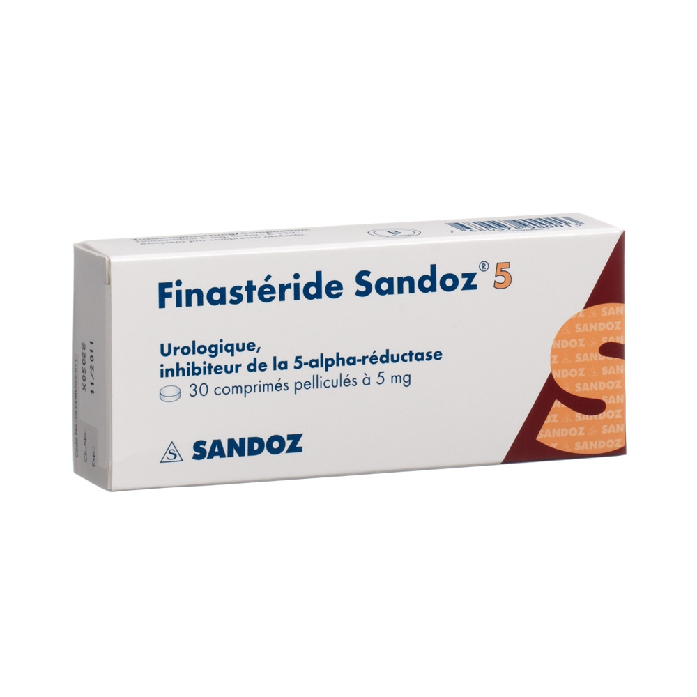 Finasterid Sandoz 5, Filmtabletten