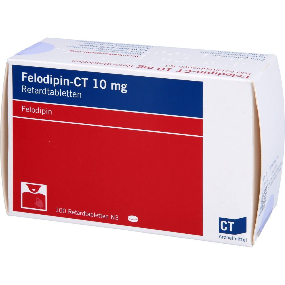Felodipin retard Zentiva 10 mg, Retardtabletten