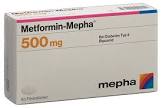 Metformin-Mepha 500 mg, Filmtabletten