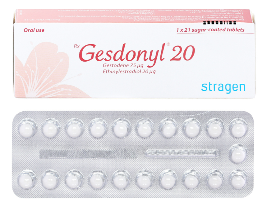Gestoden Ethinylestradiol Stada 20, Dragees