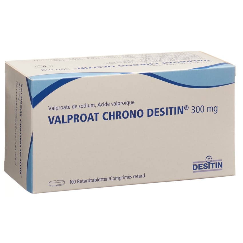 VALPROAT CHRONO Desitin cpr ret 300 mg 100 pce