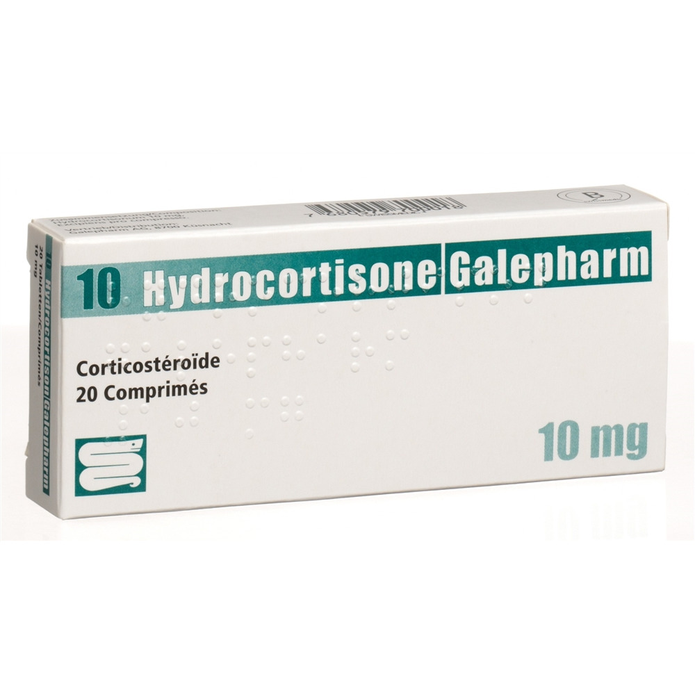 HYDROCORTISONE Galepharm cpr 10 mg 20 pce