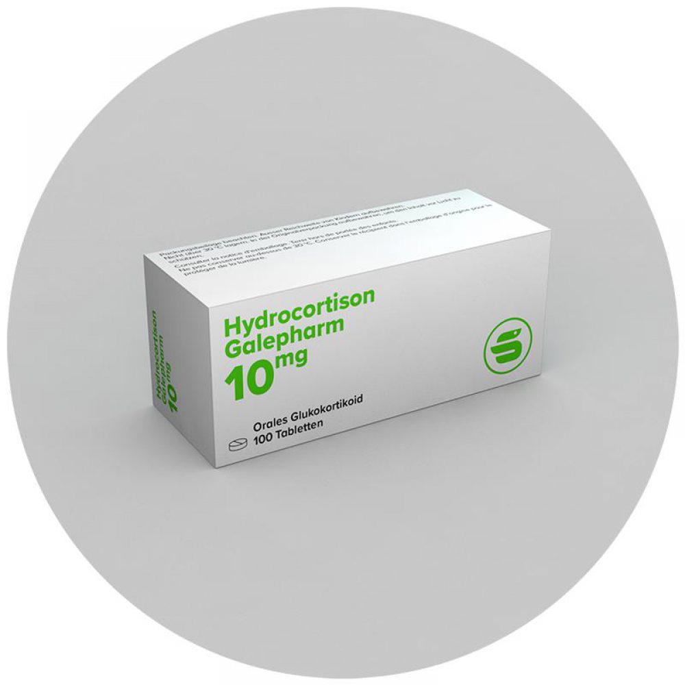 HYDROCORTISONE Galepharm cpr 10 mg 100 pce