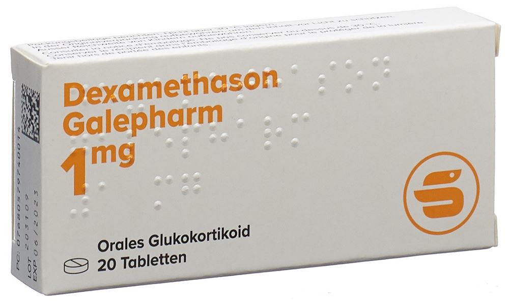 Dexamethason Galepharm 1 mg, Tabletten