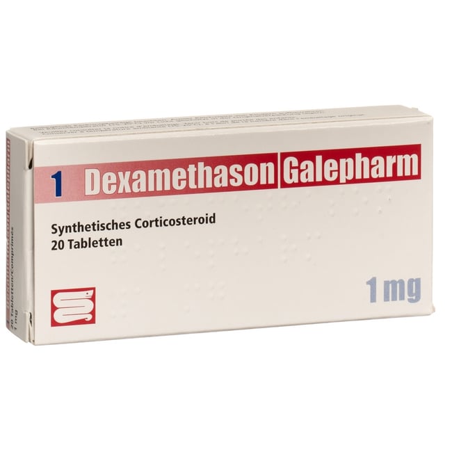 DEXAMETHASONE Galepharm cpr 1 mg 20 pce