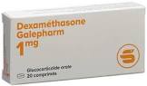 DEXAMETHASONE Galepharm cpr 1 mg 100 pce