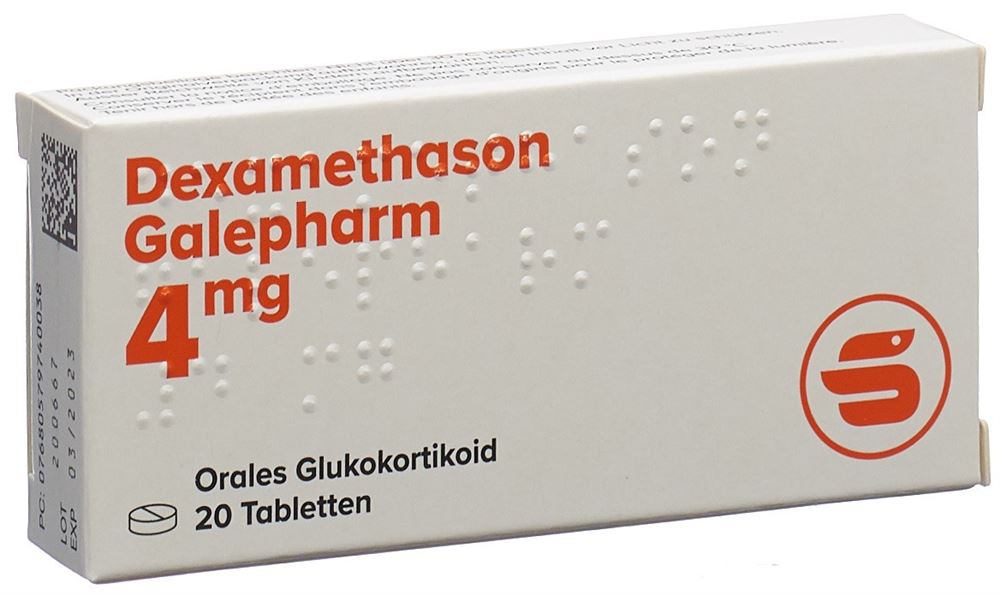 Dexamethason Galepharm 4 mg, Tabletten