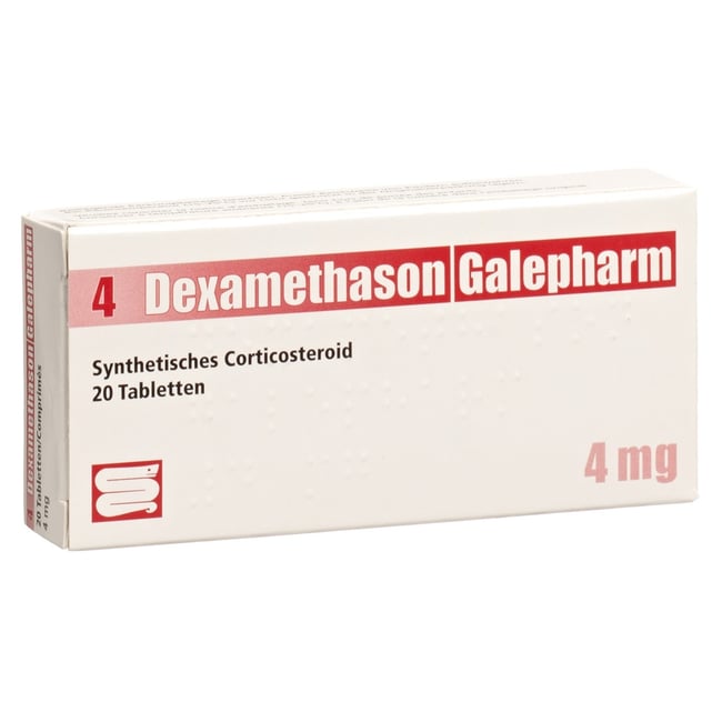 DEXAMETHASONE Galepharm cpr 4 mg 100 pce