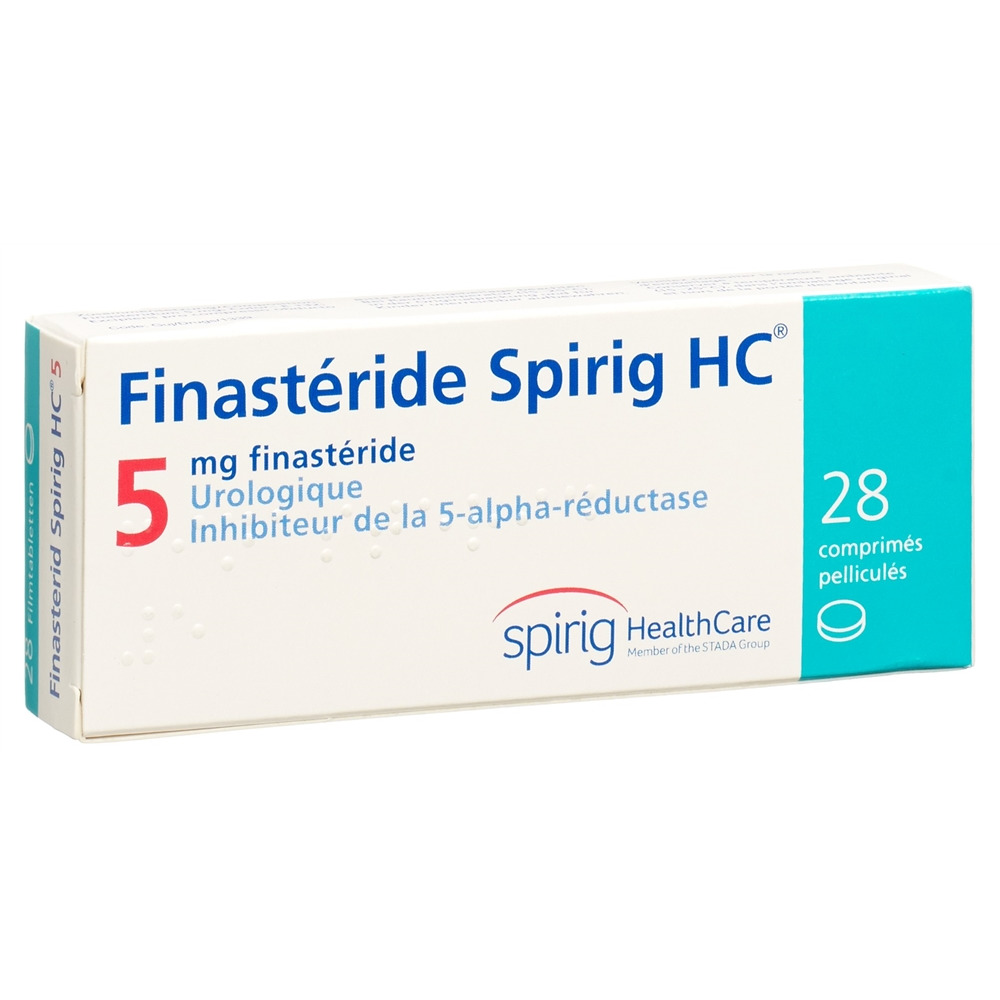 Finasterid Spirig HC 5, Filmtabletten