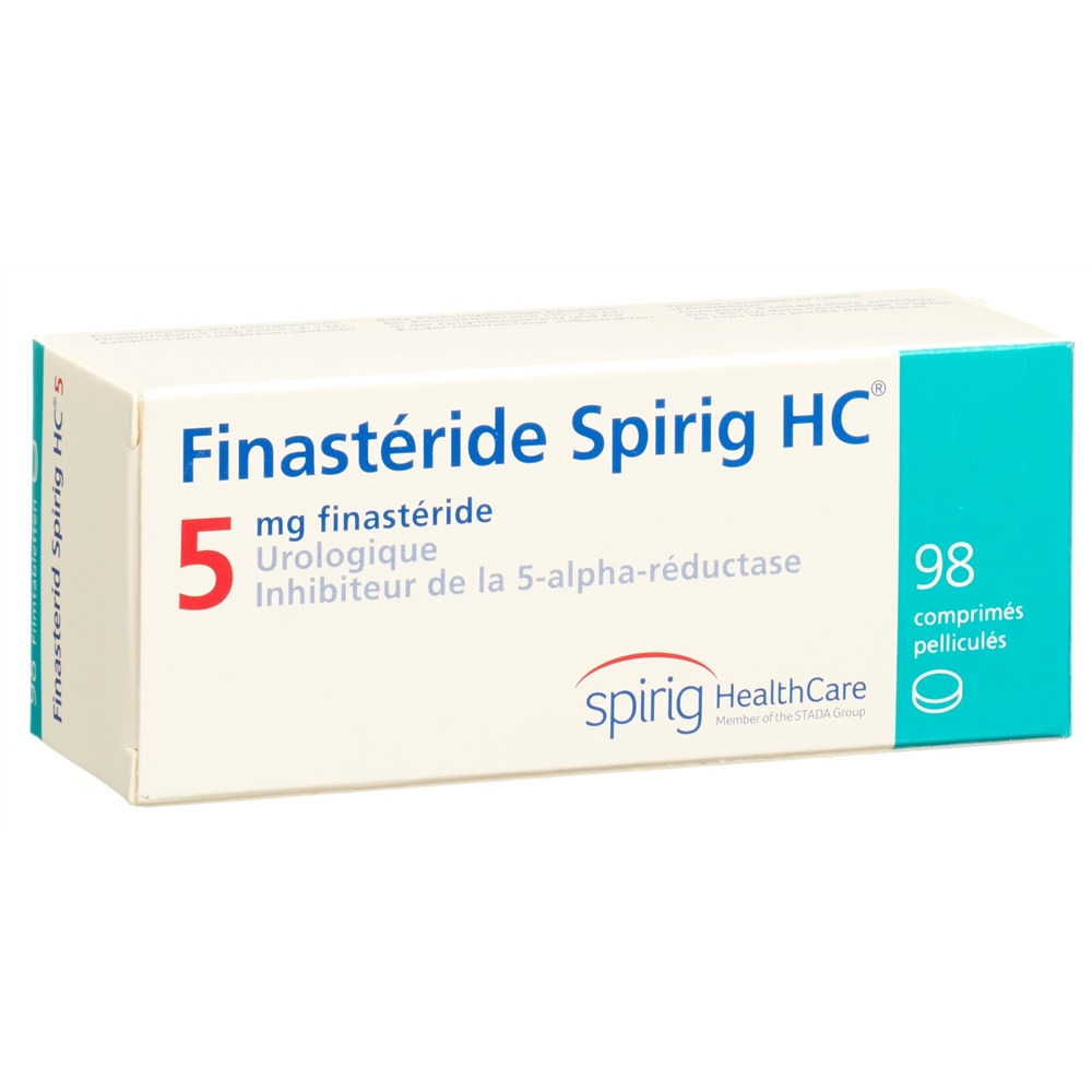 FINASTERIDE Spirig HC cpr pellic 5 mg 98 pce