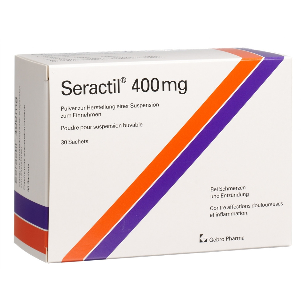 Seractil 400 mg, Pulver zur Herstellung einer Suspension zum Einnehmen