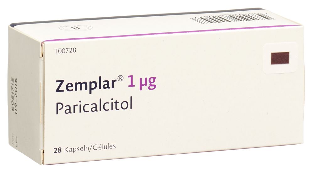 ZEMPLAR caps moll 1 µg 28 pce