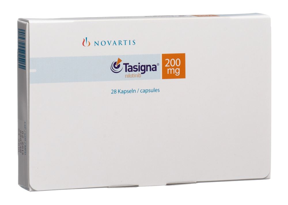 TASIGNA caps 200 mg 28 pce