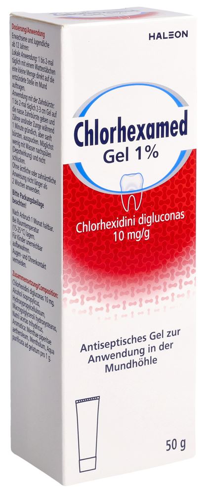 Chlorhexamed Gel 1%, Gel zur Anwendung in der Mundhöhle
