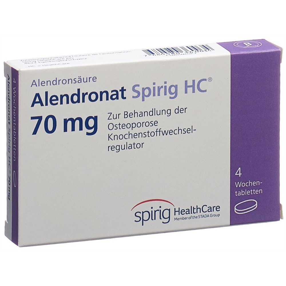 ALENDRONATE Spirig HC cpr 70 mg 4 pce