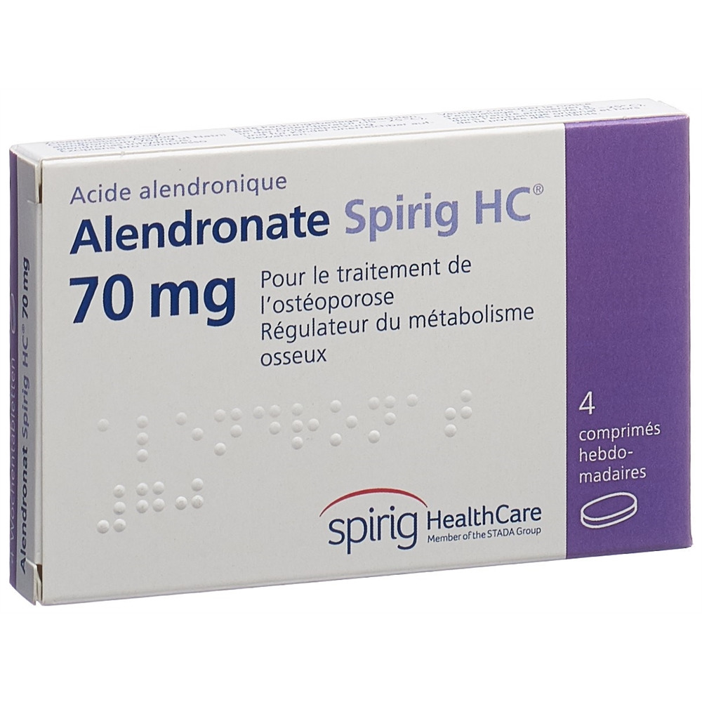 ALENDRONATE Spirig HC cpr 70 mg 4 pce