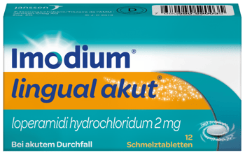Imodium lingual akut, Schmelztablette