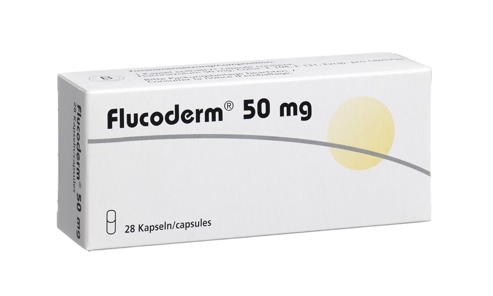 FLUCODERM caps 50 mg 28 pce