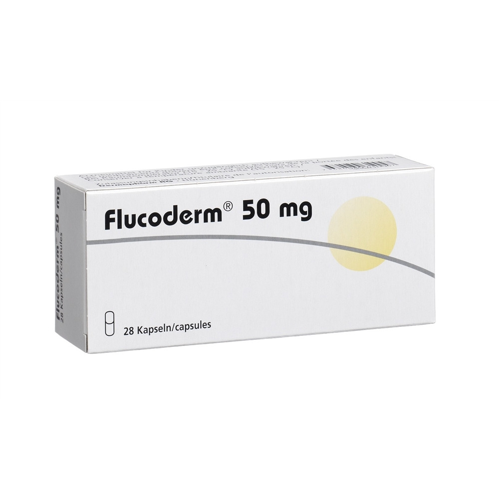FLUCODERM caps 50 mg 28 pce