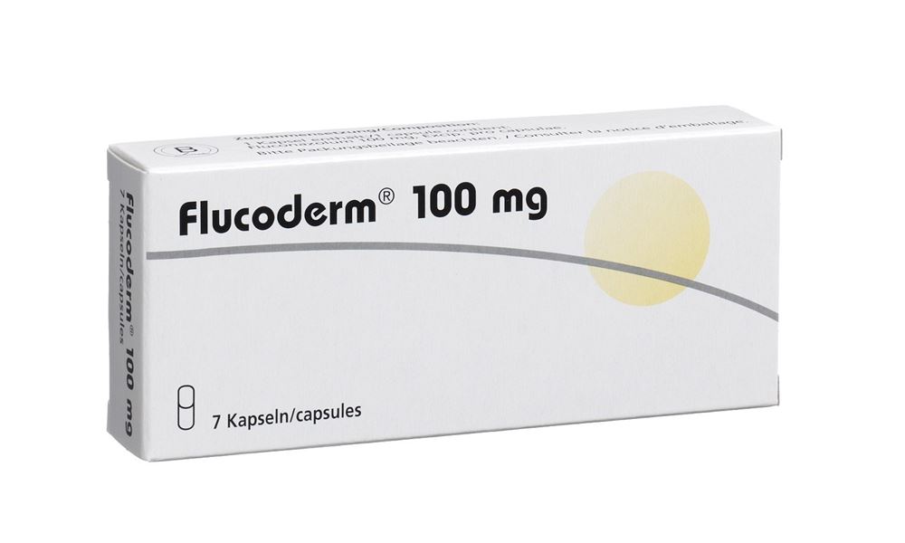 FLUCODERM caps 100 mg 7 pce