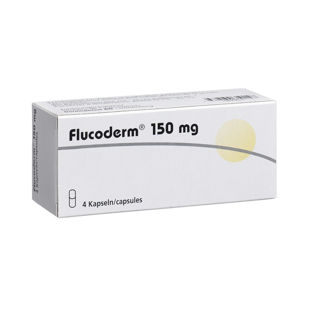 FLUCODERM caps 150 mg 4 pce
