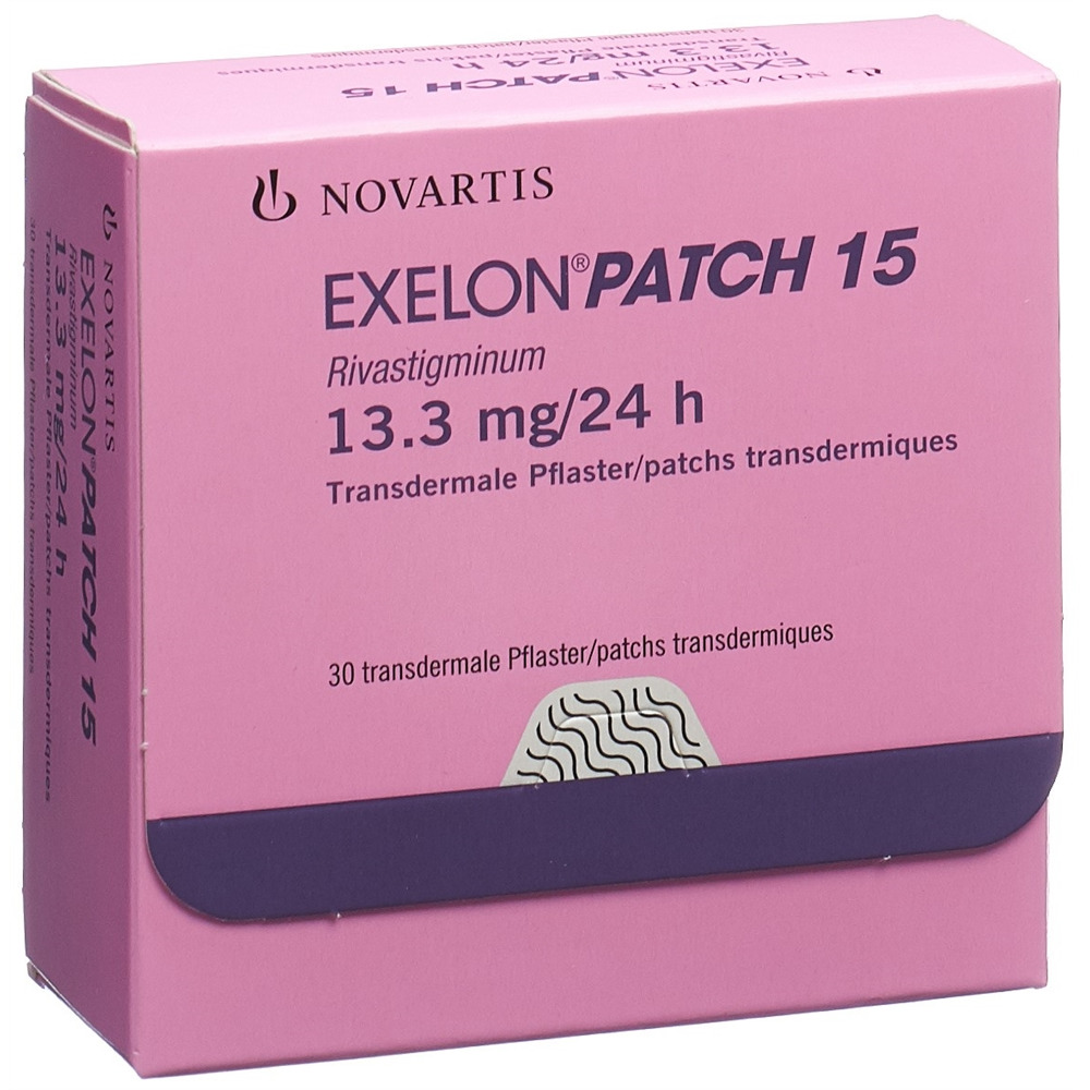 EXELON Patch 15 patch mat 13.3 mg/24h 30 pce
