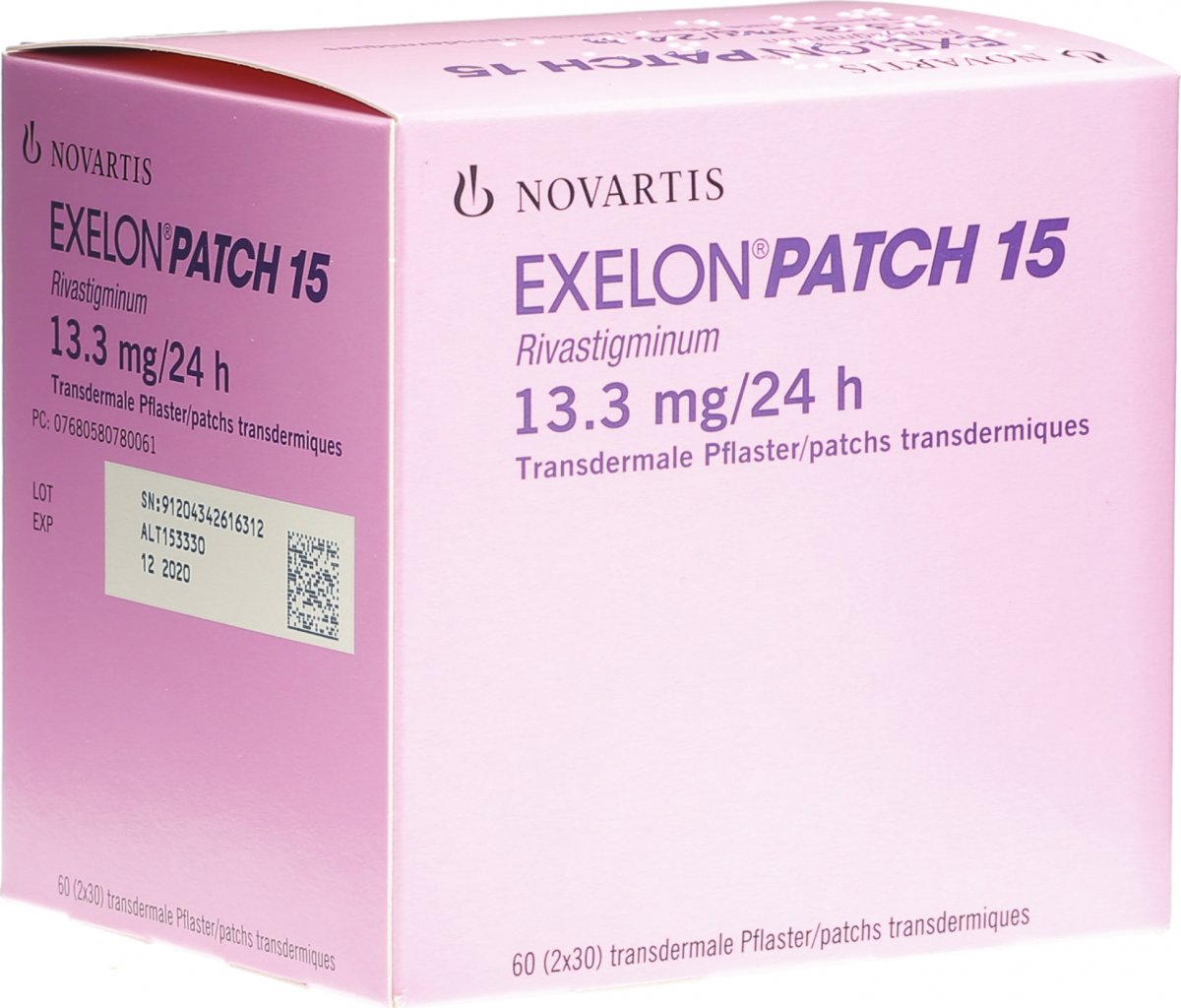 Exelon Patch 15, transdermales Pflaster