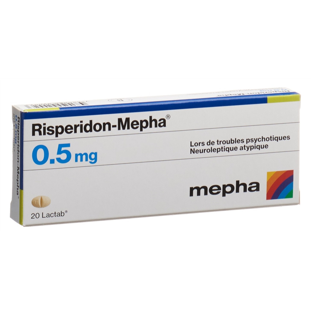 RISPERIDON Mepha Lactab 0.5 mg 20 pce