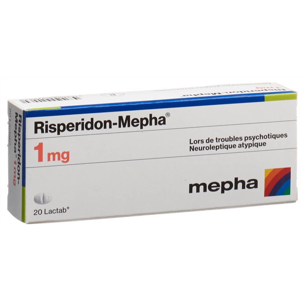 Risperidon-Mepha 1 mg, Filmtabletten