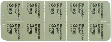 RISPERIDON Mepha Lactab 3 mg 20 pce
