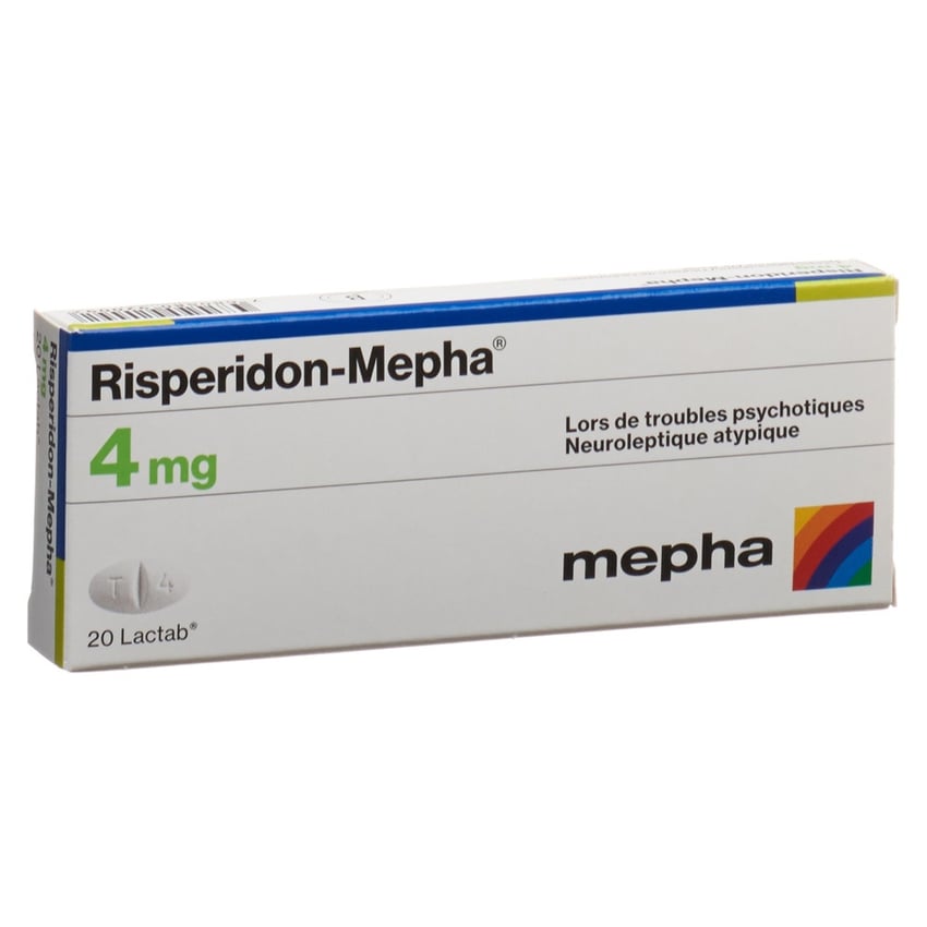 RISPERIDON Mepha Lactab 4 mg 60 pce