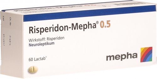 RISPERIDON Mepha Lactab 0.5 mg 60 pce