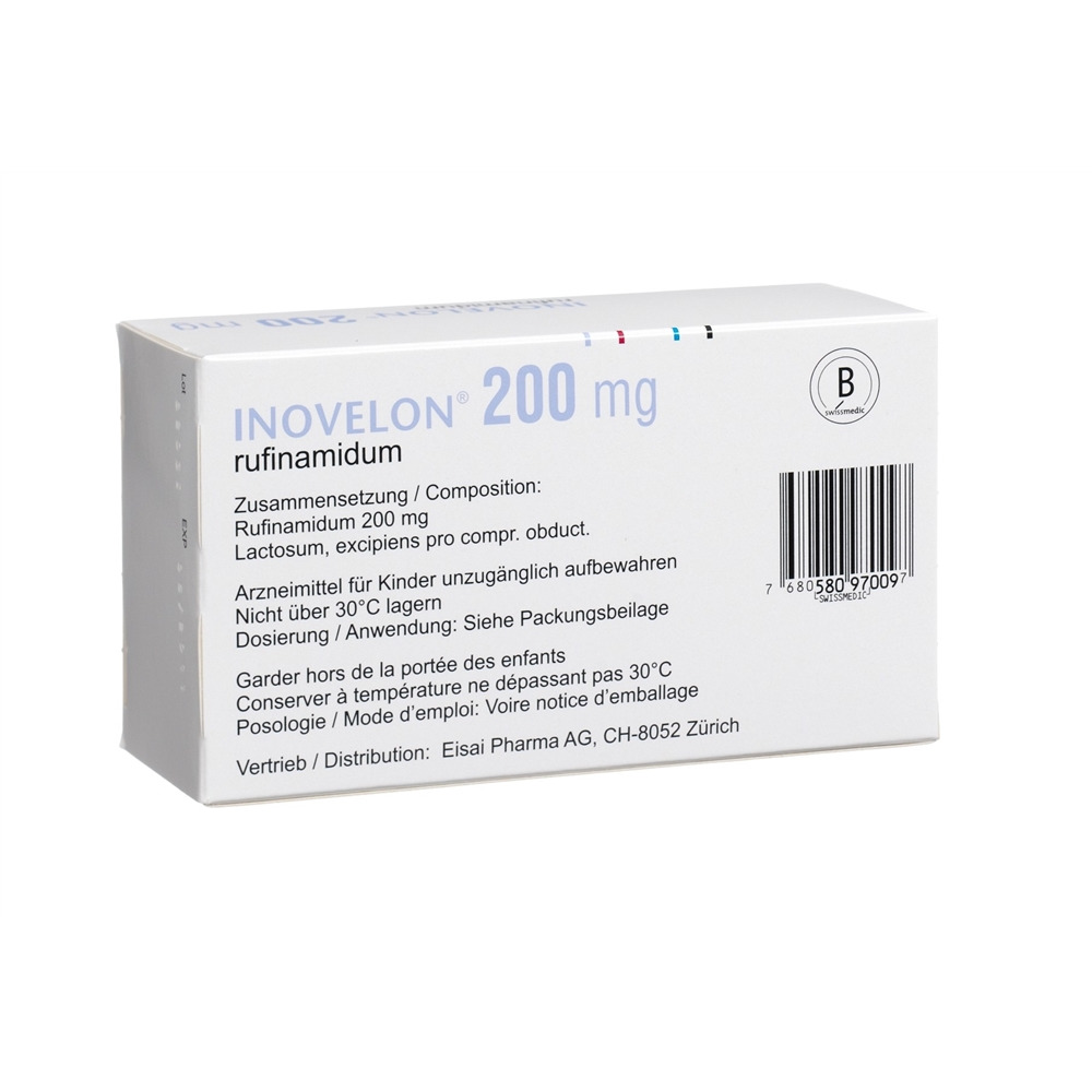 INOVELON cpr pell 200 mg 60 pce