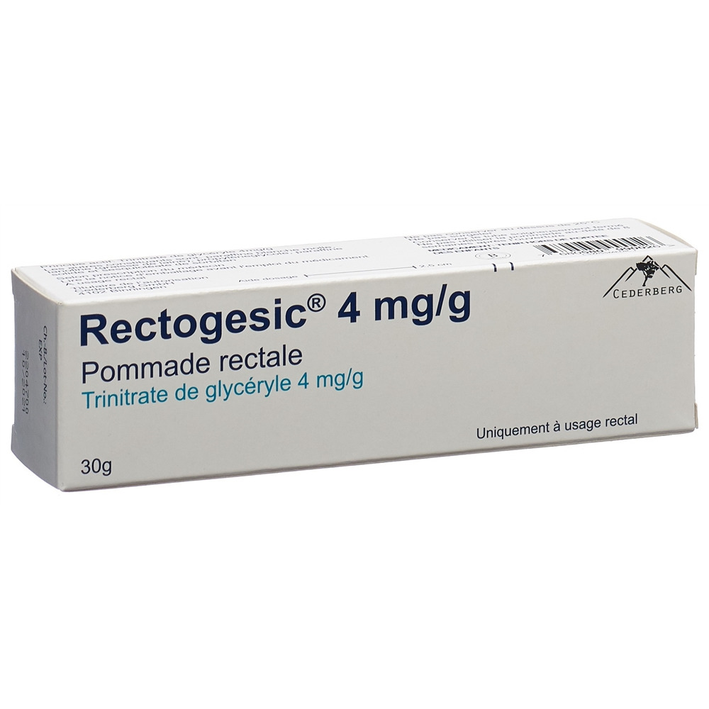 RECTOGESIC ong 4 mg/g tb 30 g