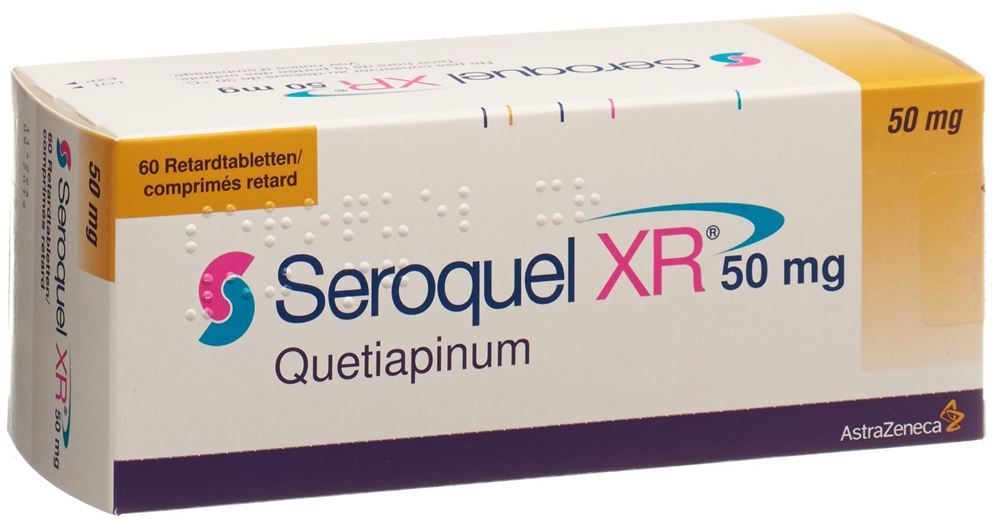 SEROQUEL XR cpr ret 50 mg 60 pce