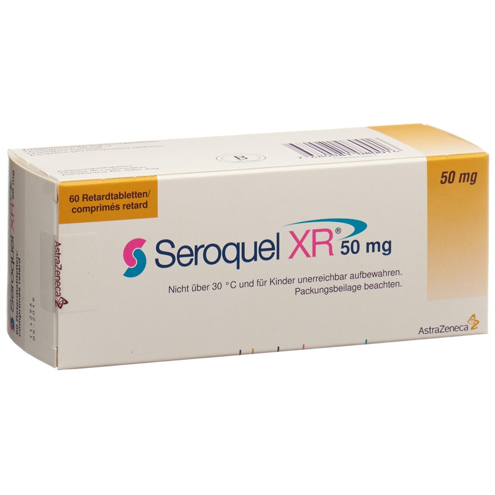 SEROQUEL XR cpr ret 50 mg 60 pce