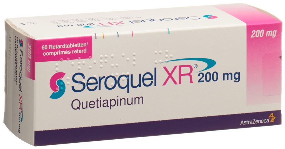 Seroquel XR 200 mg, Retardtabletten