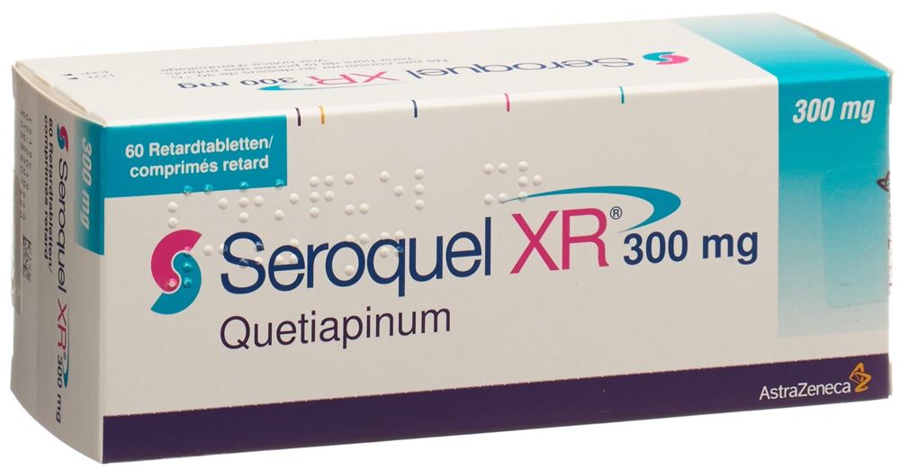 SEROQUEL XR cpr ret 300 mg 60 pce