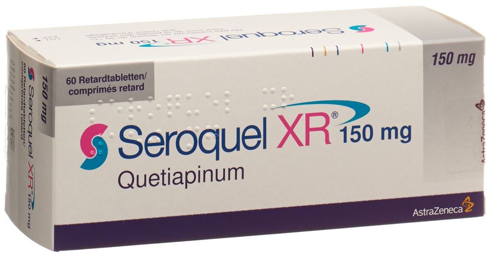 SEROQUEL XR cpr ret 150 mg 60 pce
