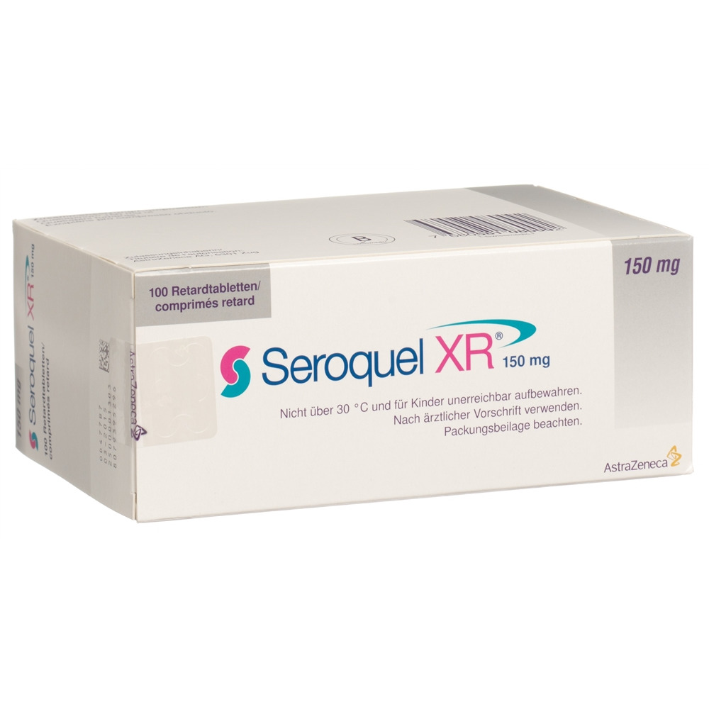 Seroquel XR 150 mg, Retardtabletten